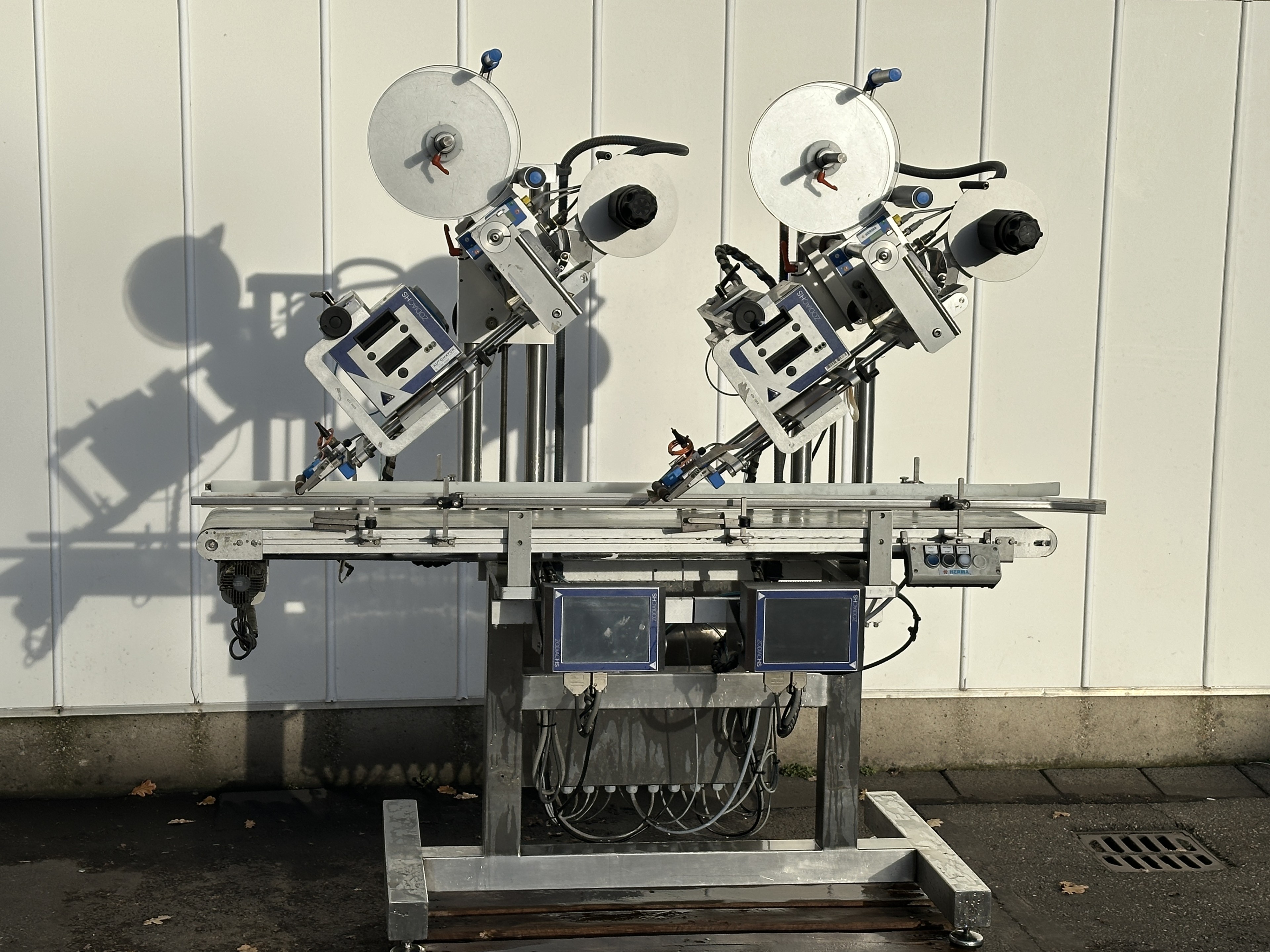 Herma Herma 452FO dubbel met Zodiac-printer