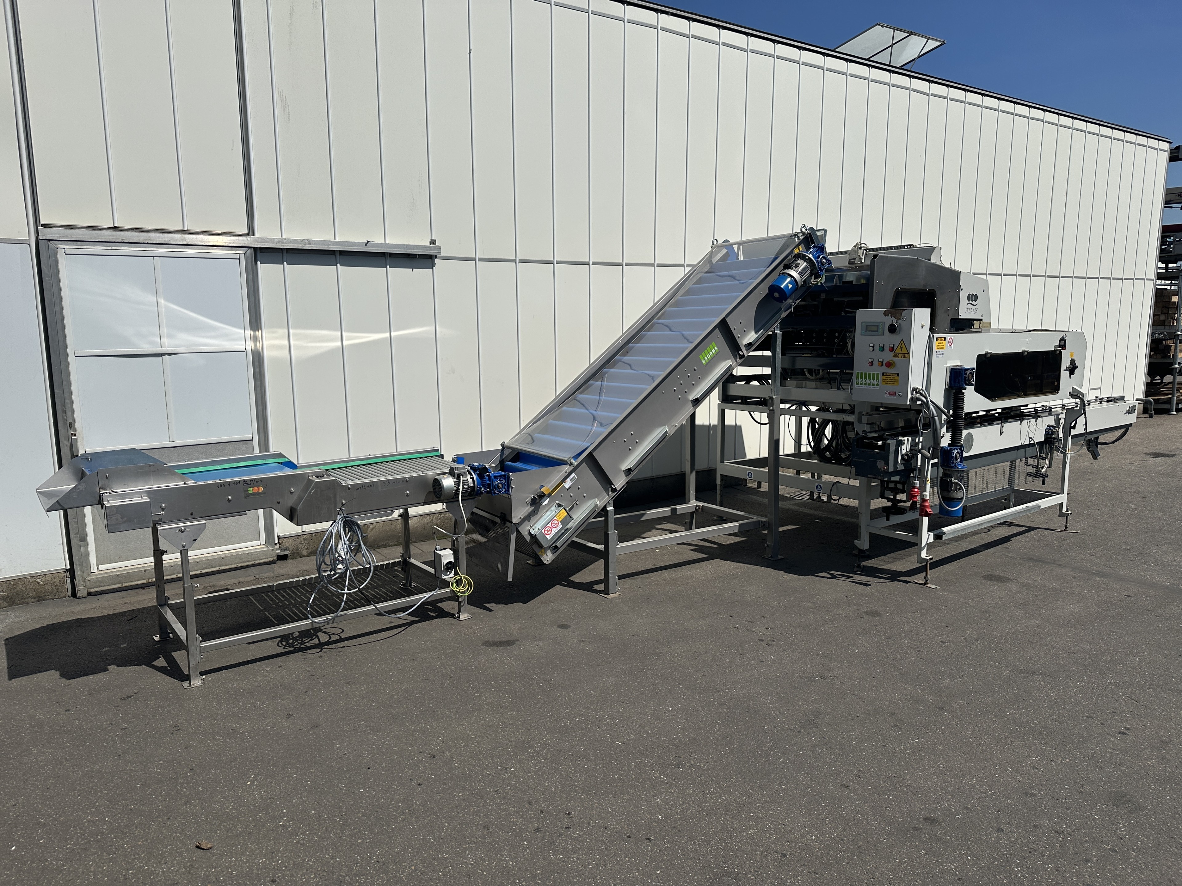 Sorma W12 126 ACE 115 afweegmachine met lift en bakje-vuller